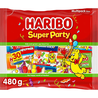 Haribo Super Party 480g Haribo Super Party 480g