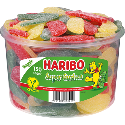 Haribo Super Gurken 150st Haribo Super Gurken 150st