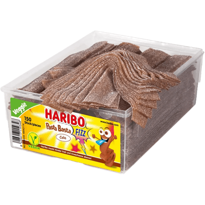 HARIBO Pasta Basta Cola Gummi - 150 stycken HARIBO Pasta Basta Cola Gummi - 150 stycken