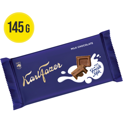 1st Karl Fazer Mjölkchoklad 145g 1st Karl Fazer Mjölkchoklad 145g