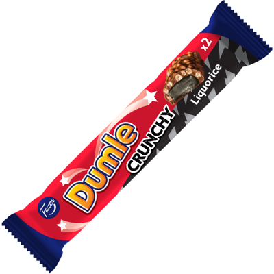 Dumle Crunchy Liquorice 55g Dumle Crunchy Liquorice 55g