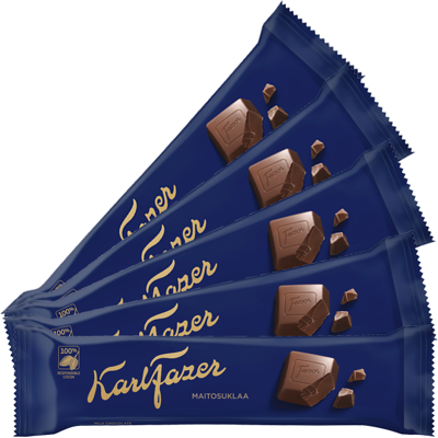 5st - Karl Fazer Mjölkchoklad 39g 5st - Karl Fazer Mjölkchoklad 39g