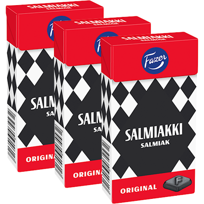 3st - Salmiakki Pastiller 38g 3st - Salmiakki Pastiller 38g