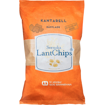 Lantchips Limited Ed Kantarell 200g Lantchips Limited Ed Kantarell 200g