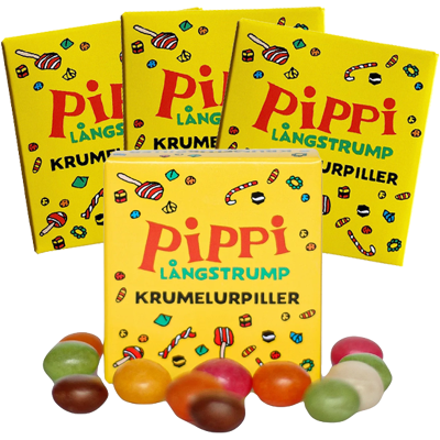 4st - Pippis Krumelurpiller 20g 4st - Pippis Krumelurpiller 20g