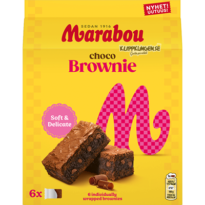 Marabou Choco Brownie 150g Marabou Choco Brownie 150g