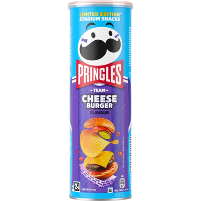 Pringles Cheeseburger 165 G Pringles Cheeseburger 165 G