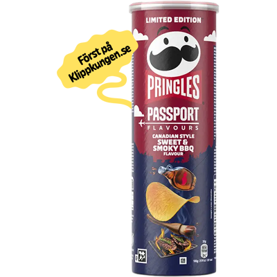 Pringles Sweet & Smokey Barbecue 165g Pringles Sweet & Smokey Barbecue 165g