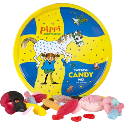 Pippis Lösgodis Swedish Candy Mix 340g Pippis Lösgodis Swedish Candy Mix 340g