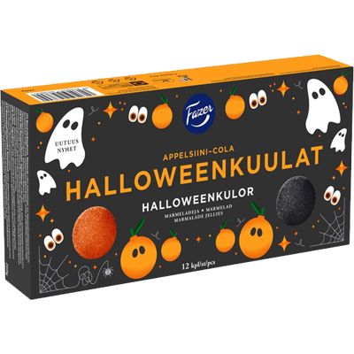 Fazer Halloweenkulor Ask 260g Fazer Halloweenkulor Ask 260g
