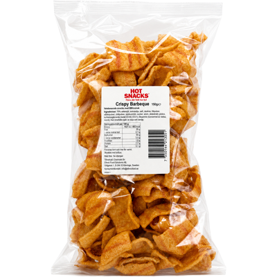 Hot Snacks Crispy Bbq 150g Hot Snacks Crispy Bbq 150g