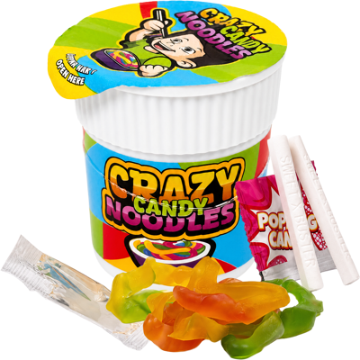 Jellioo Crazy Candy Noodles 55g Jellioo Crazy Candy Noodles 55g