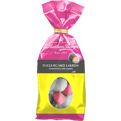 Anthon Berg Marsipanägg Lakrits 124g Anthon Berg Marsipanägg Lakrits 124g