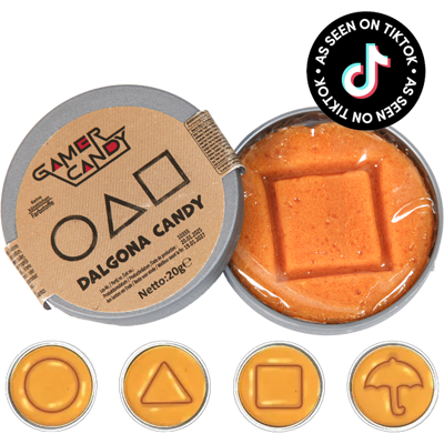 Gamer Candy Dalgona Candy 20g Gamer Candy Dalgona Candy 20g