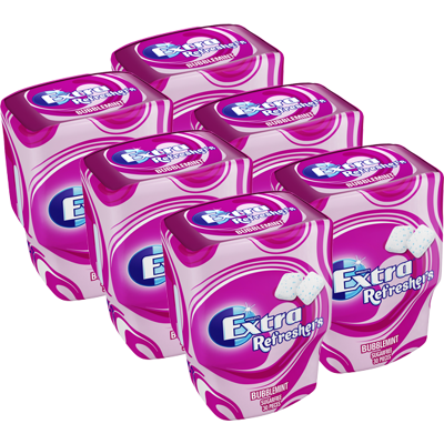 Extra Refreshers Bubblemint 6-Pack Extra Refreshers Bubblemint 6-Pack