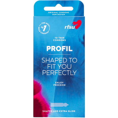 RFSU Profil - 10-pack kondomer - Kondomer RFSU Profil - 10-pack kondomer - Kondomer
