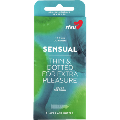 Rfsu Sensual Kondomer 10-P Rfsu Sensual Kondomer 10-P
