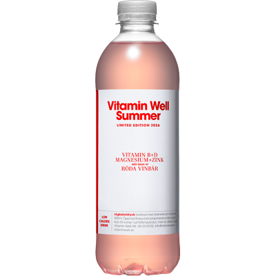 Vitamin Well Summer Röda Vinbär 50cl Vitamin Well Summer Röda Vinbär 50cl