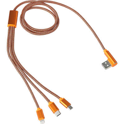Nordic Heat 3 i 1 USB ladekabel Nordic Heat 3 i 1 USB ladekabel