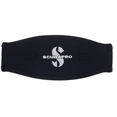 Scubapro neoprene mask strap cover Svart Scubapro neoprene mask strap cover Svart