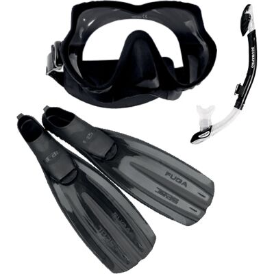 Diving 2000 Scubapro snorkelset PLATINUM med Fenor Diving 2000 Scubapro snorkelset PLATINUM med Fenor
