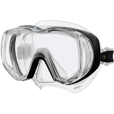 Tusa dykmask Tri-quest FD klar/sort Tusa dykmask Tri-quest FD klar/sort