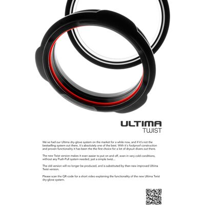 Waterproof ULTIMA Twist Glove Ringsystem Waterproof ULTIMA Twist Glove Ringsystem
