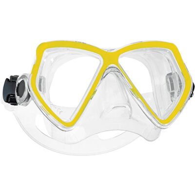 Scubapro dykmask Mini Vu 8-14 år gul Scubapro dykmask Mini Vu 8-14 år gul