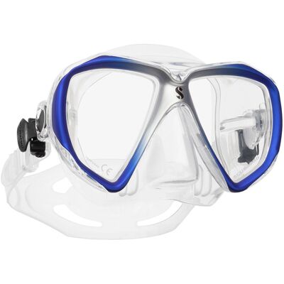 Scubapro dykmask Spectra blå/silver Scubapro dykmask Spectra blå/silver