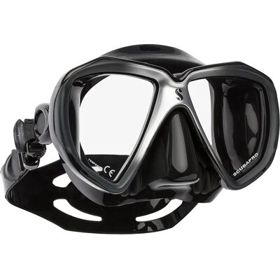 Scubapro dykmask Spectra sort/silver Scubapro dykmask Spectra sort/silver