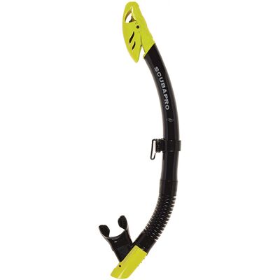 Scubapro snorkel Spectra Dry gul/sort Scubapro snorkel Spectra Dry gul/sort