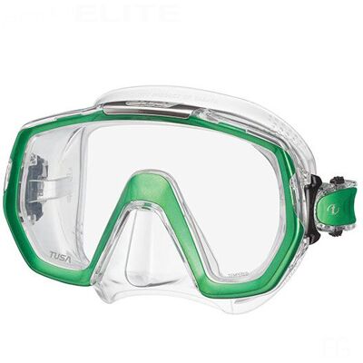 Tusa dykmask Freedom Elite Klar/Grön Tusa dykmask Freedom Elite Klar/Grön