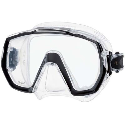 Tusa dykmask Freedom Elite sort klar/sort Tusa dykmask Freedom Elite sort klar/sort