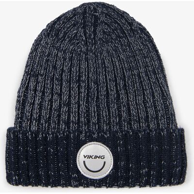 Viking Fun Reflex Beanie Navy Blå 50-52 Viking Fun Reflex Beanie Navy Blå 50-52