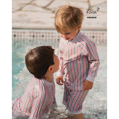 Kenza X Viking UV Top LS Flerfärgad 122/128 Kenza X Viking UV Top LS Flerfärgad 122/128