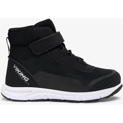 Viking Knapper Reflex Mid WP 1V Svart 24 Viking Knapper Reflex Mid WP 1V Svart 24