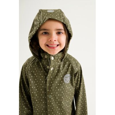 Viking Jolly Print Rain Set Grön 128 Viking Jolly Print Rain Set Grön 128