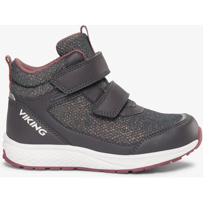 Viking Bouncy Glitter Mid GTX 2V Svart 23 Viking Bouncy Glitter Mid GTX 2V Svart 23