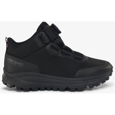 Viking Stride Mid Spike Warm BOA WP M Svart 44 Viking Stride Mid Spike Warm BOA WP M Svart 44