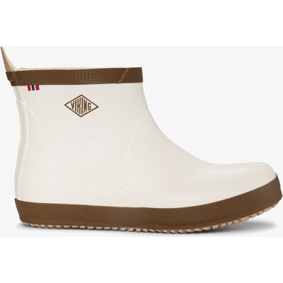 Viking Seilas Heritage Low Rubber Boot Vit 44 Viking Seilas Heritage Low Rubber Boot Vit 44