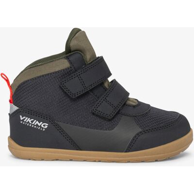 Viking Aspen Barefoot Mid WP 2V Svart 38 Viking Aspen Barefoot Mid WP 2V Svart 38