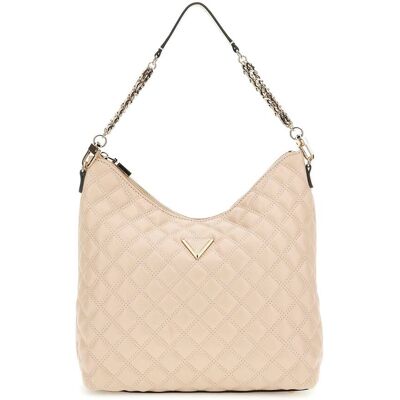 Guess Bag Giully Hobo QG8748020 ljus beige Guess Bag Giully Hobo QG8748020 ljus beige