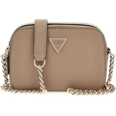 Guess axelväska Noelle Crossbody mörk Taupe Guess axelväska Noelle Crossbody mörk Taupe