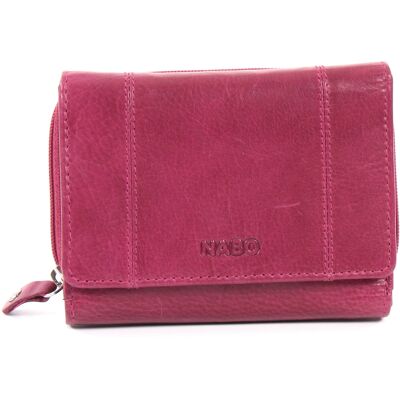 Nabo Läderplånbok NK247 fuxia Nabo Läderplånbok NK247 fuxia