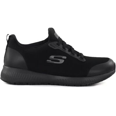 Skechers Work dam arbetsskor 77222EC/BLK SQUAD SR svart Skechers Work dam arbetsskor 77222EC/BLK SQUAD SR svart