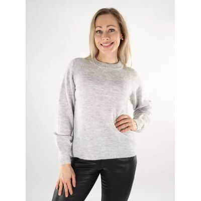 JDY damtröja O-Neck ljusgrå JDY damtröja O-Neck ljusgrå
