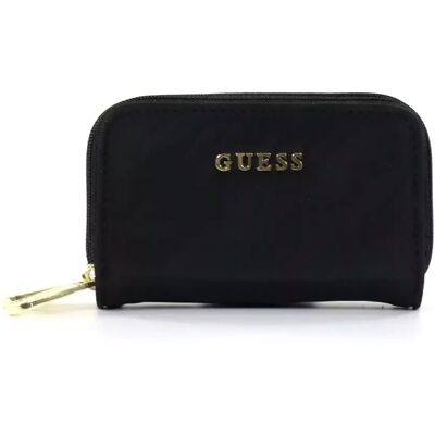 Guess Plånbok dubbel dragkedja mini svart Guess Plånbok dubbel dragkedja mini svart