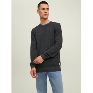 Jack&Jones Jack & Jones Atlas herrtröja mörkgrå melerad Jack&Jones Jack & Jones Atlas herrtröja mörkgrå melerad