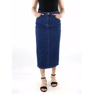 Only Jeanskjol Midi mörkblå Only Jeanskjol Midi mörkblå