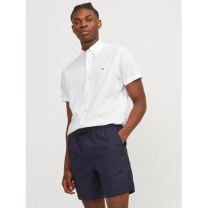 Jack&Jones kortärmad herrskjorta Blusummer vit Jack&Jones kortärmad herrskjorta Blusummer vit